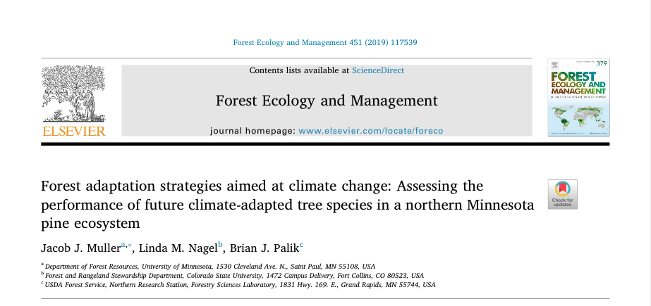 J.J. Muller et al. 2019 Forest Ecology & Management Article