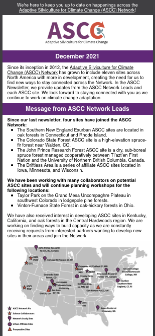 ASCC Network Newsletter